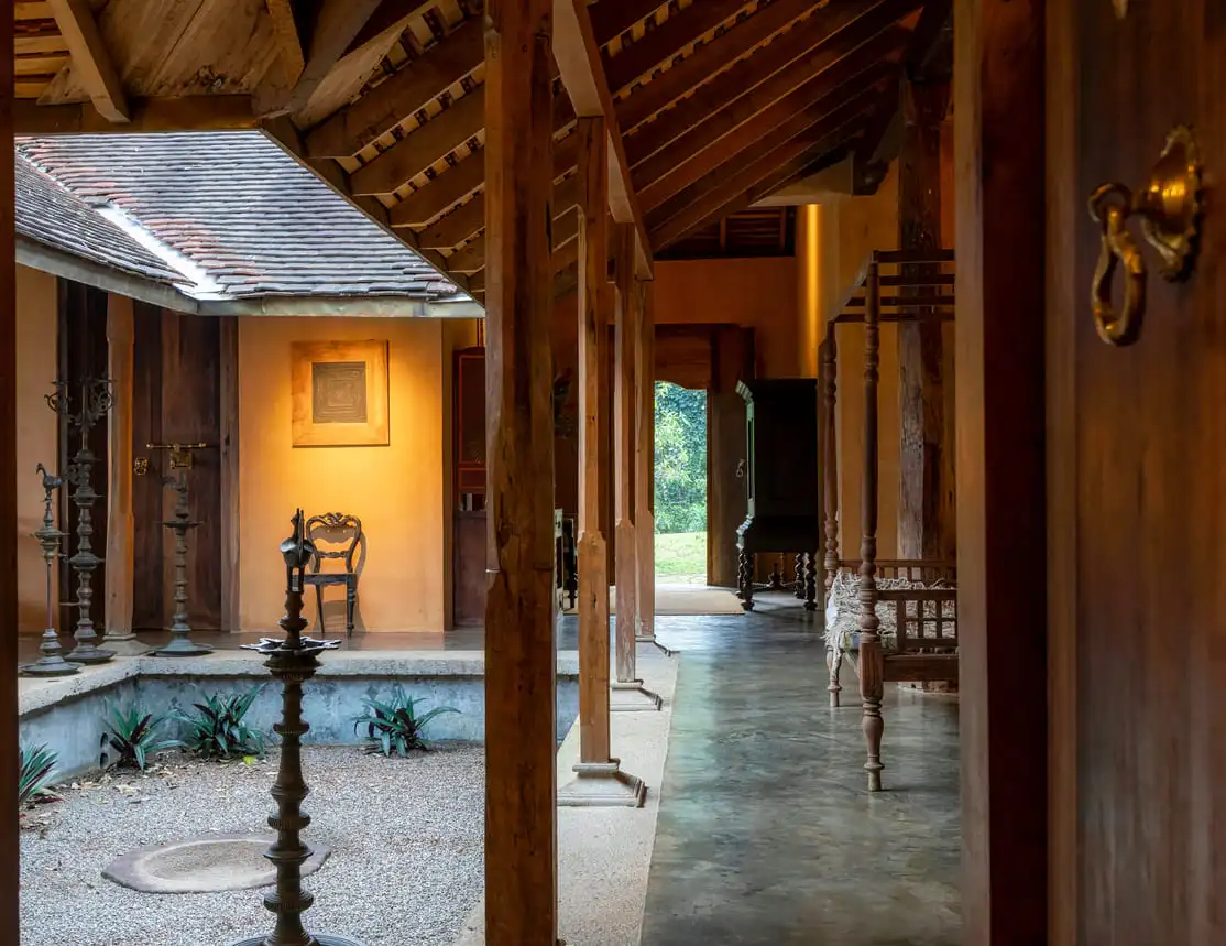 Courtyard interior